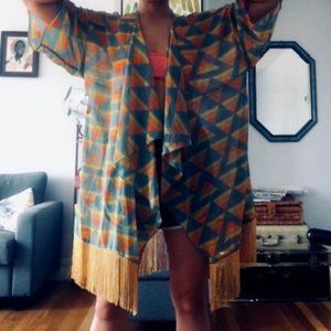 LuLaRoe Overlay / Swim Cover-up